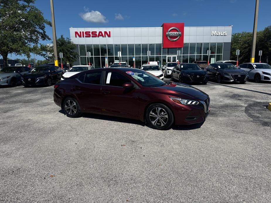 used 2021 Nissan Sentra car, priced at $15,755