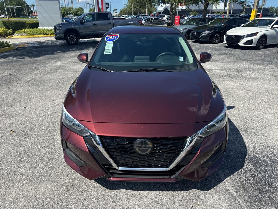 used 2021 Nissan Sentra car, priced at $15,755