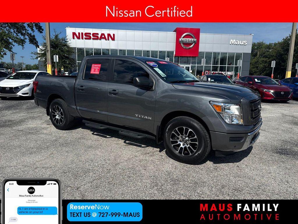 used 2023 Nissan Titan car, priced at $35,000