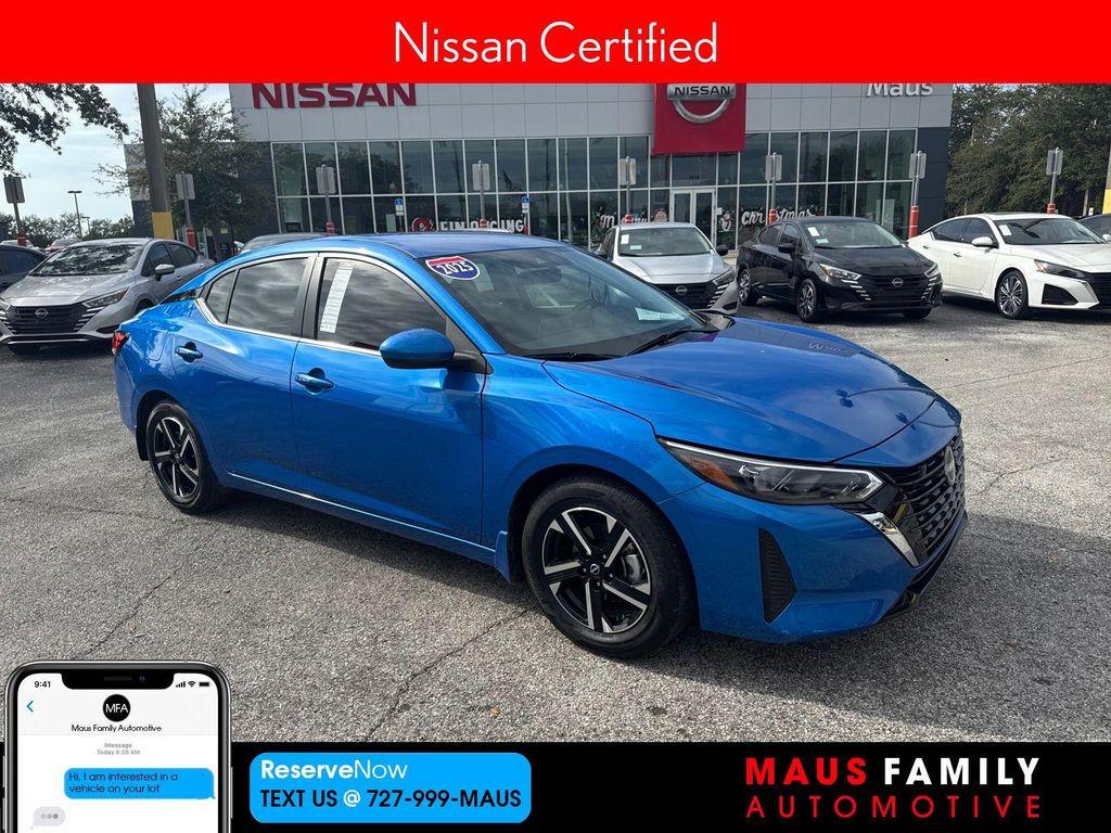 used 2025 Nissan Sentra car, priced at $24,303