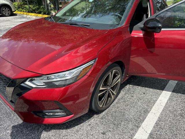 used 2021 Nissan Sentra car, priced at $20,000