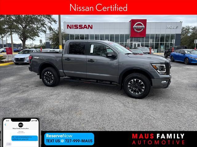 used 2024 Nissan Titan car, priced at $49,973