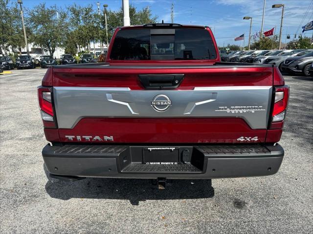 used 2024 Nissan Titan car, priced at $53,869