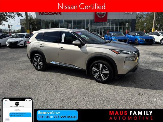 used 2021 Nissan Rogue car, priced at $22,805