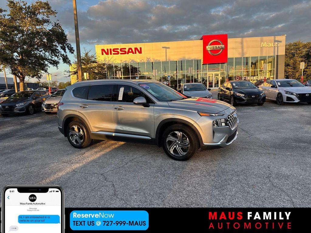 used 2022 Hyundai Santa Fe car, priced at $19,355
