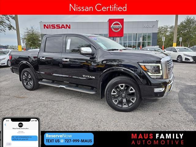 used 2024 Nissan Titan car, priced at $55,952