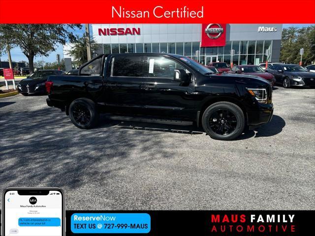 used 2024 Nissan Titan car, priced at $41,669