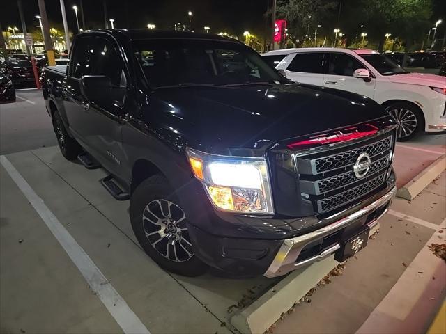 used 2021 Nissan Titan car, priced at $28,994