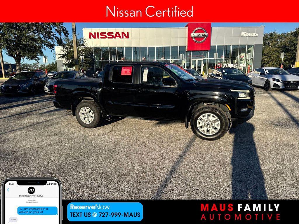 used 2022 Nissan Frontier car, priced at $29,805