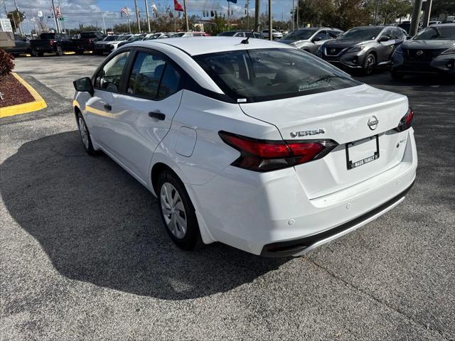 new 2025 Nissan Versa car, priced at $20,414