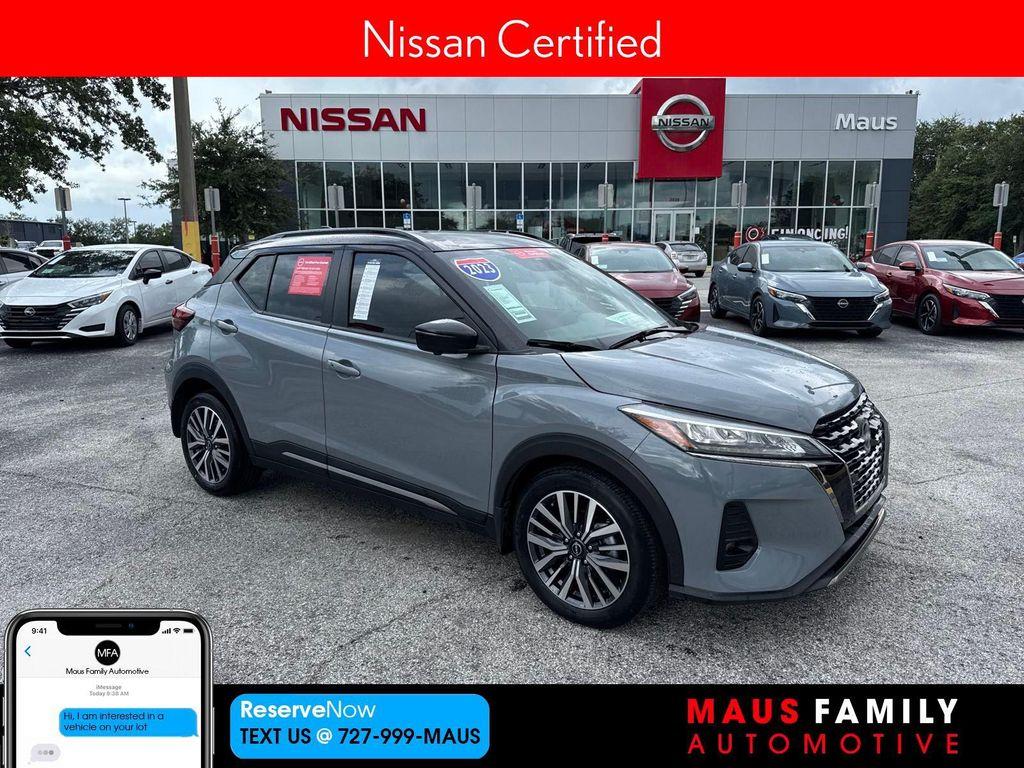 used 2023 Nissan Kicks car, priced at $19,405