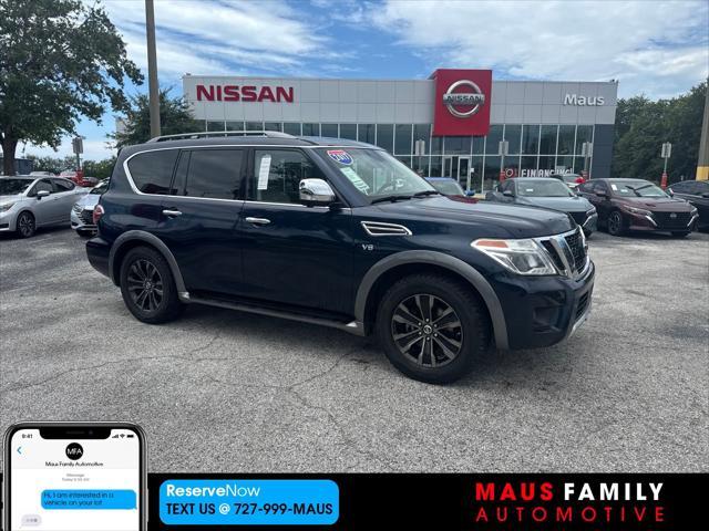 used 2017 Nissan Armada car, priced at $15,501