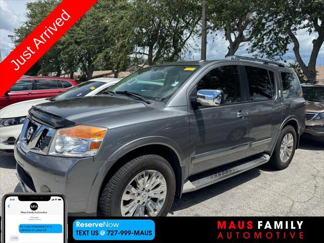 used 2015 Nissan Armada car, priced at $20,000