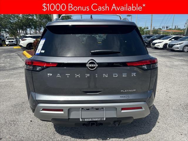 new 2024 Nissan Pathfinder car, priced at $48,770