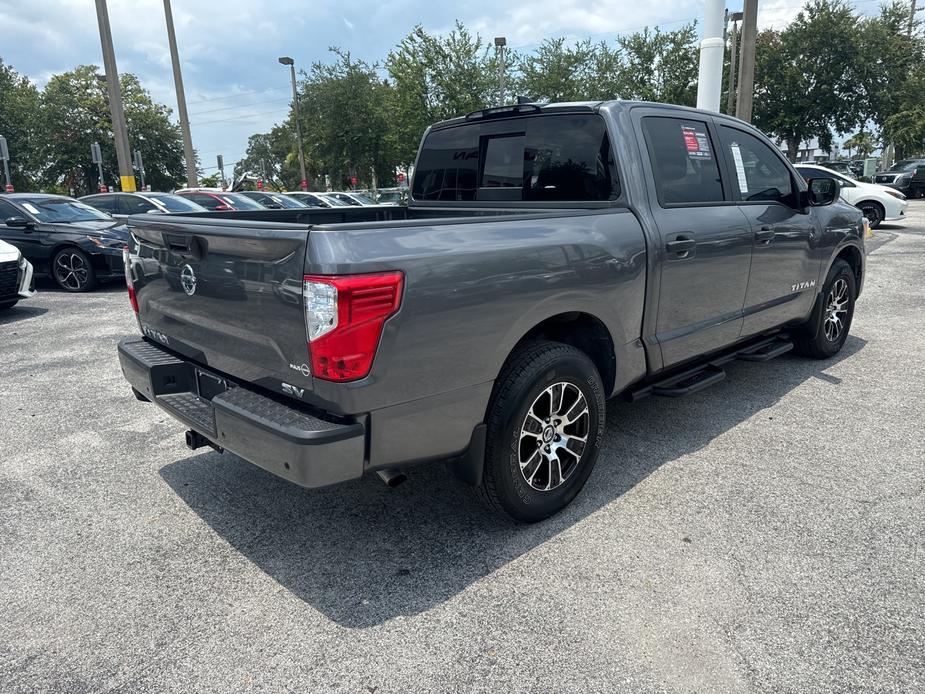 used 2022 Nissan Titan car, priced at $34,381