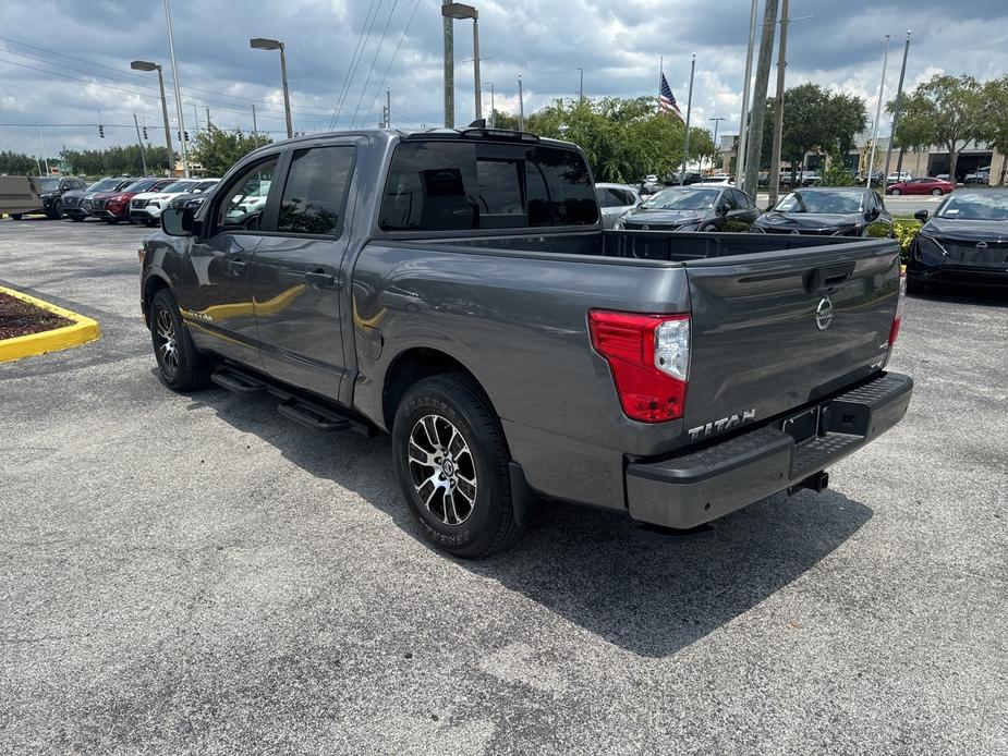 used 2022 Nissan Titan car, priced at $34,381