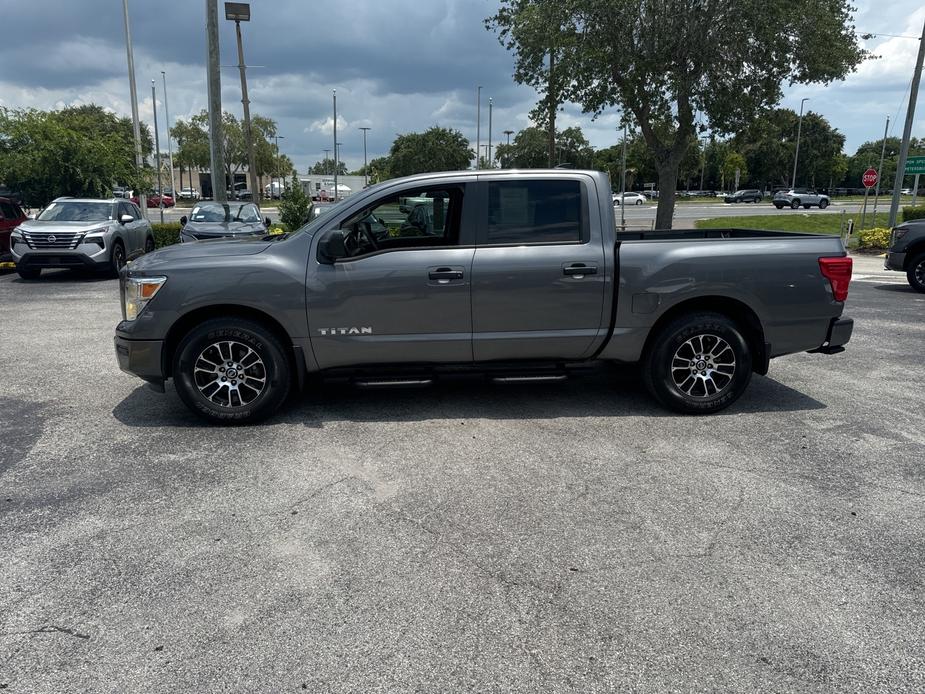 used 2022 Nissan Titan car, priced at $34,381