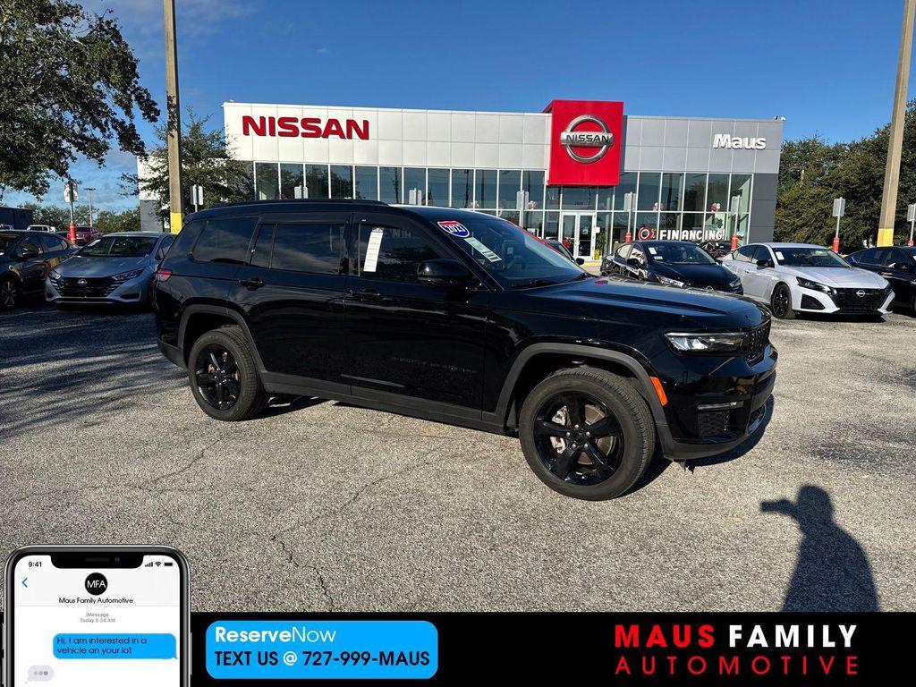 used 2023 Jeep Grand Cherokee L car, priced at $27,217