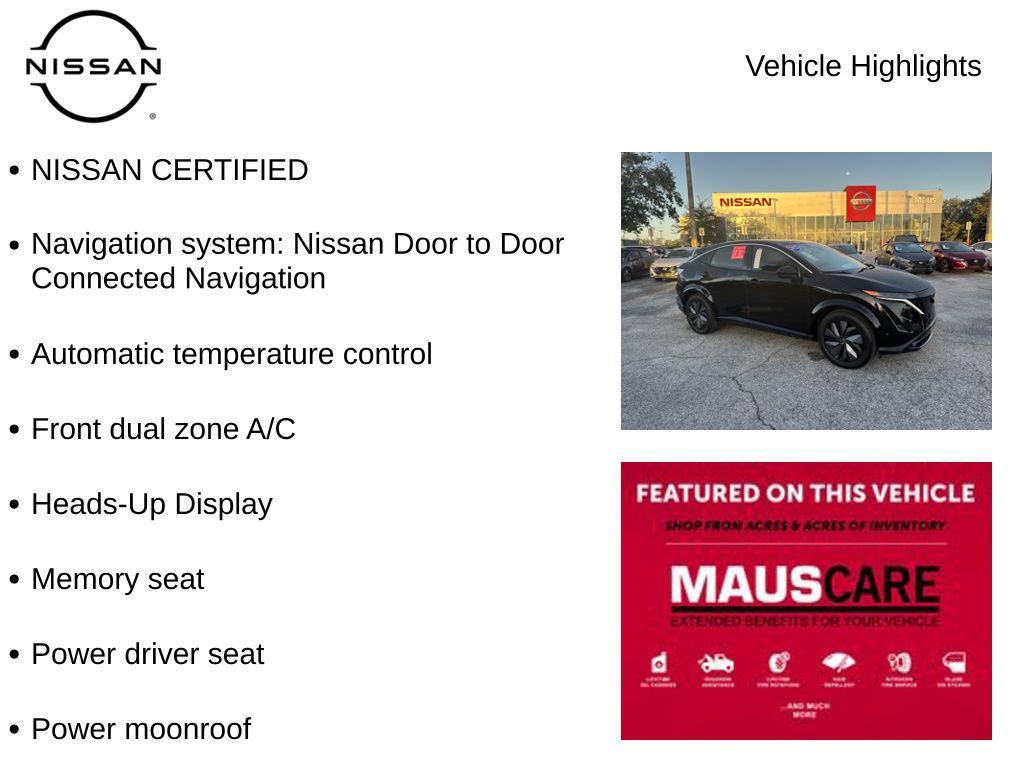 used 2023 Nissan ARIYA car, priced at $24,919