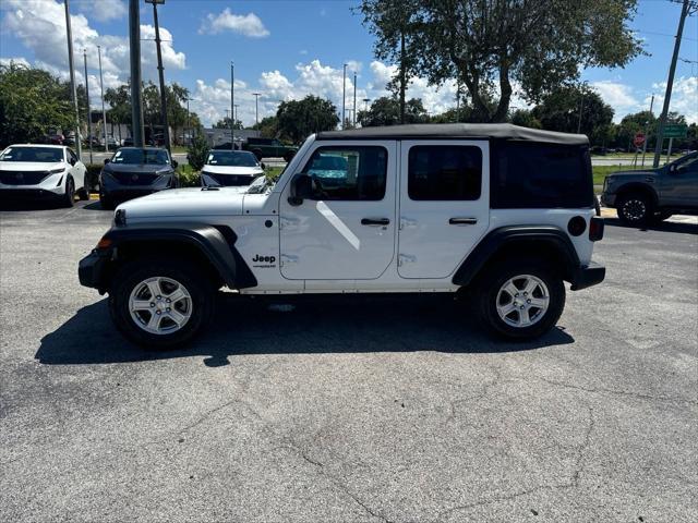 used 2022 Jeep Wrangler Unlimited car, priced at $31,993