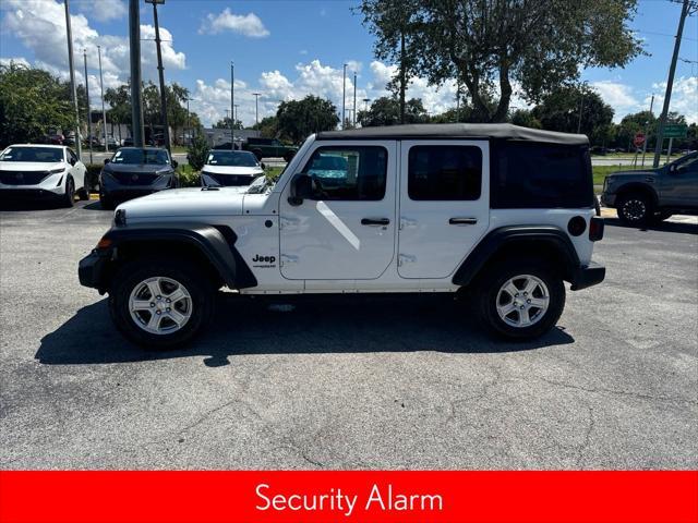 used 2022 Jeep Wrangler Unlimited car, priced at $29,876