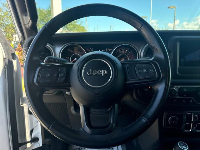 used 2022 Jeep Wrangler Unlimited car, priced at $31,993