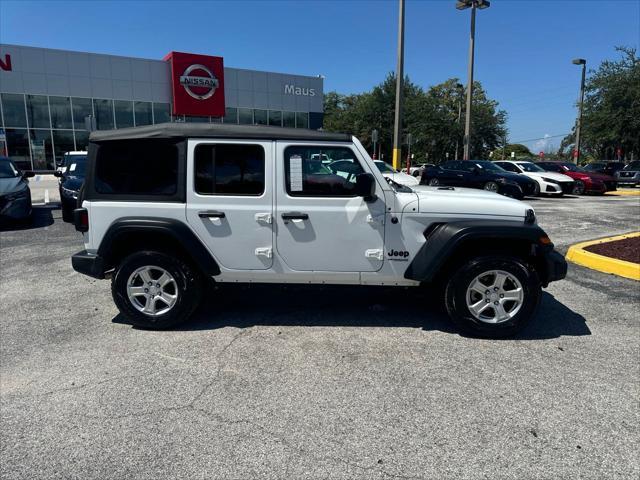 used 2022 Jeep Wrangler Unlimited car, priced at $31,993