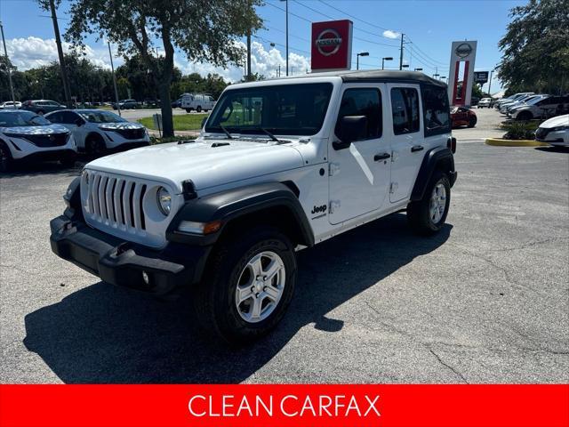 used 2022 Jeep Wrangler Unlimited car, priced at $29,876