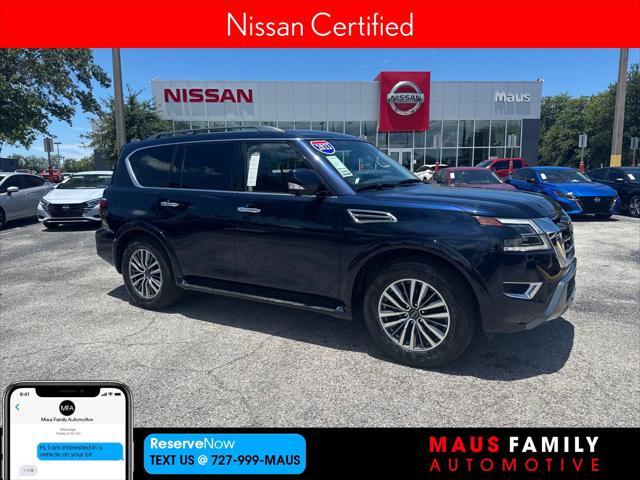 used 2023 Nissan Armada car, priced at $32,218