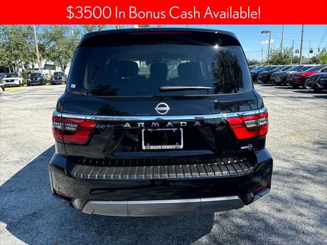 new 2024 Nissan Armada car, priced at $55,648