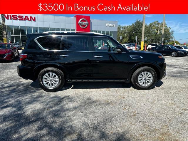 new 2024 Nissan Armada car, priced at $55,648