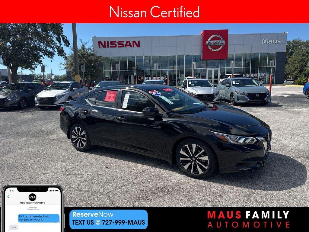 used 2022 Nissan Sentra car, priced at $18,084