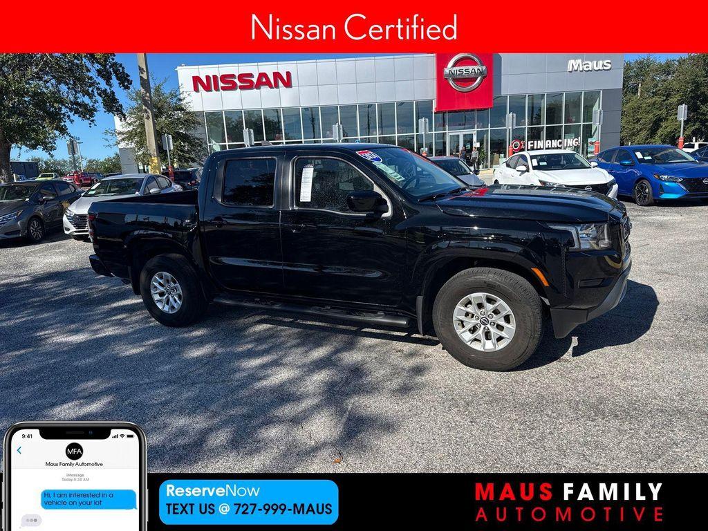 used 2024 Nissan Frontier car, priced at $27,989