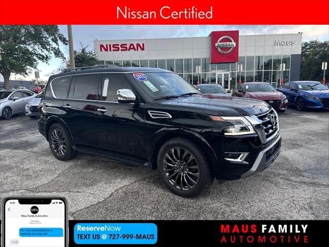 used 2023 Nissan Armada car, priced at $48,774