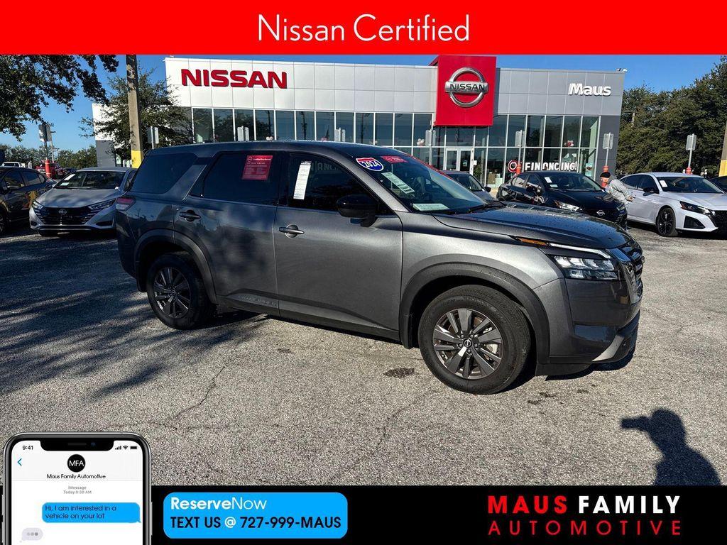 used 2024 Nissan Pathfinder car, priced at $25,967