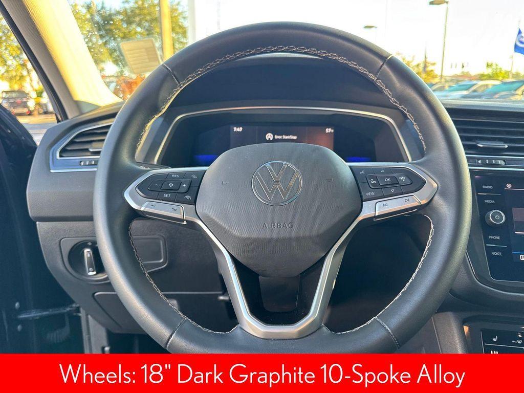 used 2022 Volkswagen Tiguan car, priced at $18,999