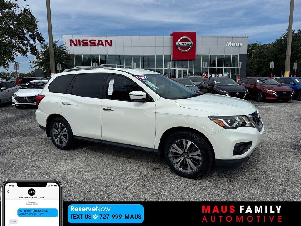 used 2017 Nissan Pathfinder car, priced at $12,999