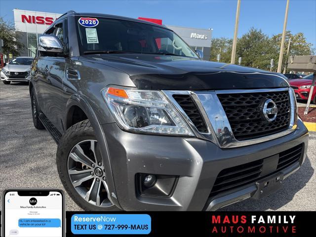 used 2020 Nissan Armada car, priced at $19,817