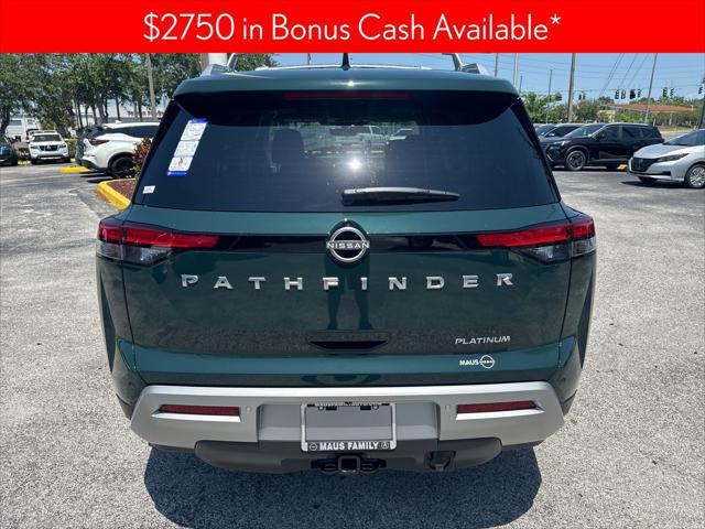 new 2024 Nissan Pathfinder car, priced at $48,770