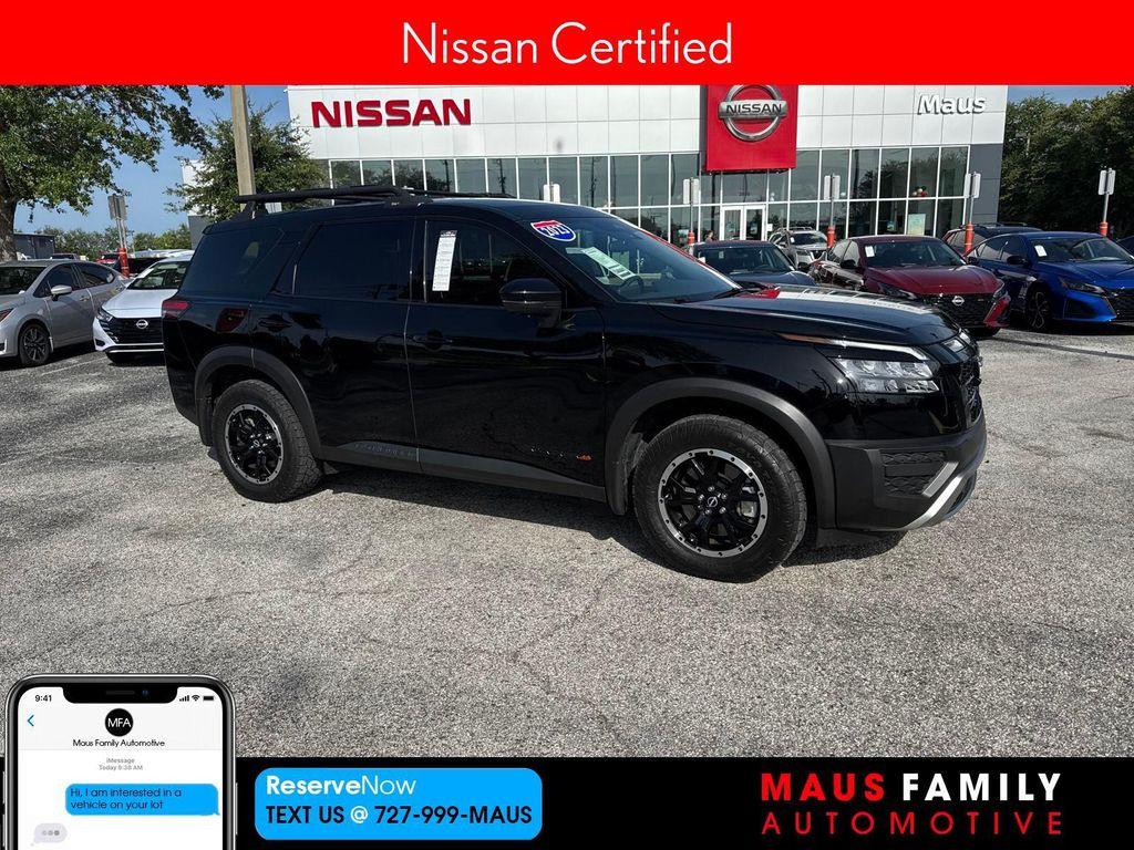 used 2023 Nissan Pathfinder car, priced at $33,300