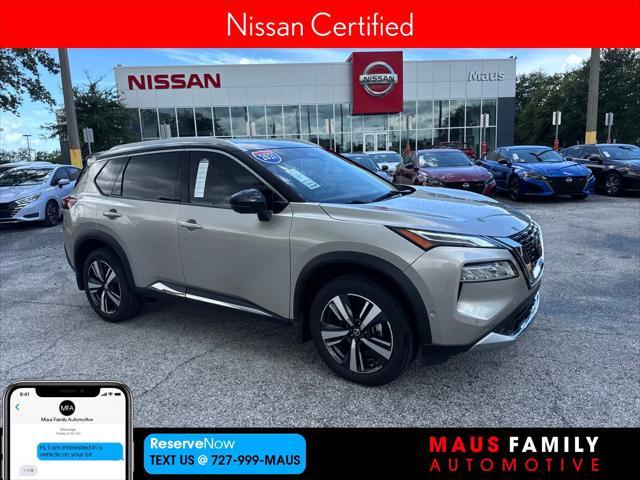 used 2021 Nissan Rogue car, priced at $28,600