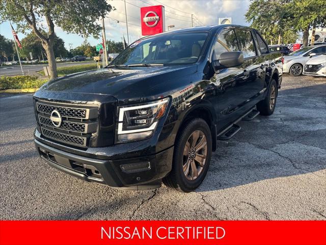 used 2024 Nissan Titan car, priced at $39,894