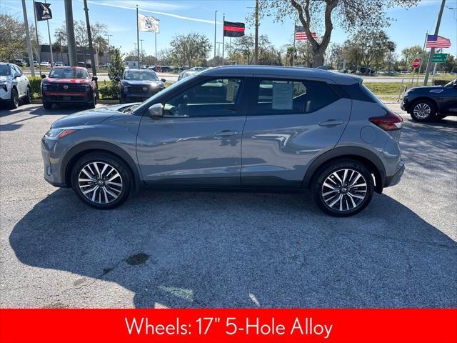 used 2021 Nissan Kicks car, priced at $17,500