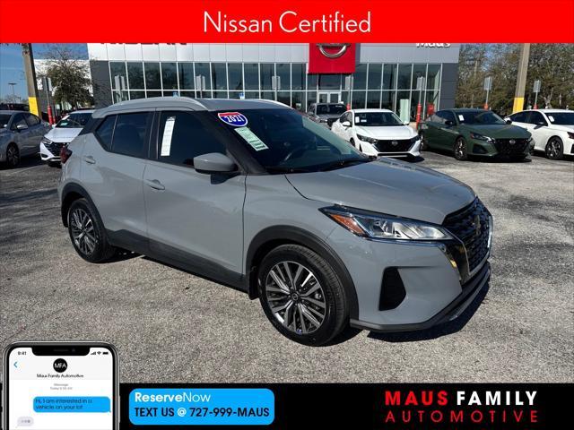 used 2021 Nissan Kicks car, priced at $17,500