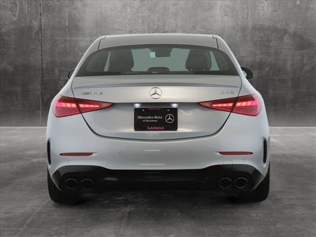 new 2024 Mercedes-Benz AMG C 43 car, priced at $67,540