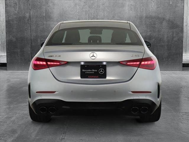 new 2025 Mercedes-Benz AMG C 43 car, priced at $69,275