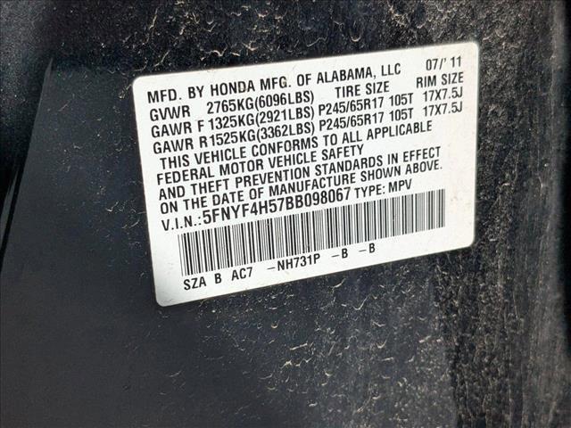 used 2011 Honda Pilot car, priced at $12,995