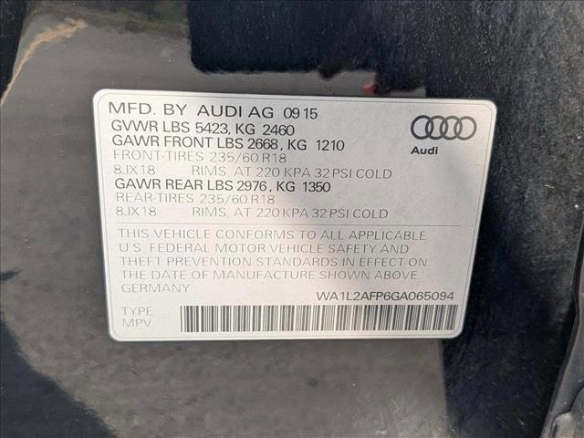 used 2016 Audi Q5 car, priced at $15,795