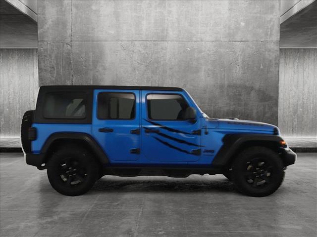 used 2021 Jeep Wrangler Unlimited car, priced at $28,995