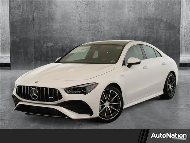 new 2025 Mercedes-Benz AMG CLA 35 car, priced at $60,490